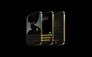 [组图] 黑莓首款5G智能手机概念图曝光：键盘可做屏幕用