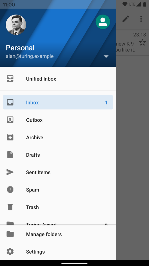 老牌安卓邮箱客户端K-9 Mail更新：UI界面大改版