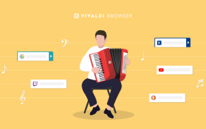 Vivaldi 4.1发布：最新推出“手风琴标签页”和“命令链”功能