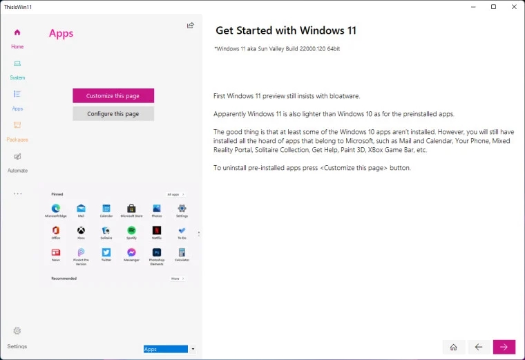 ThisIsWin11：设置Windows 11的实用工具