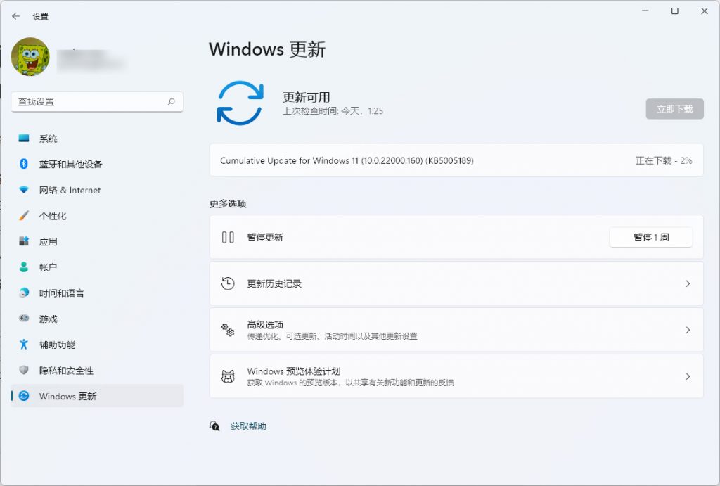 微软发布Windows 11 Insider Preview 22000.160：Win11第七个预览版