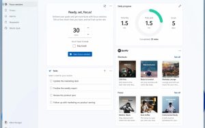Win11第七个预览版发布：“时钟”应用新增“Focus Sessions” 功能