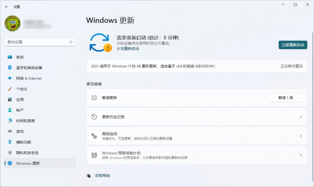 微软意外发布Windows 11预览版10.0.22000.168