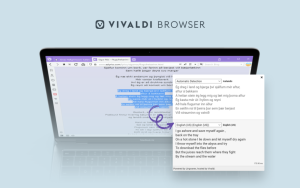 Vivaldi 4.2版发布：终于支持翻译选定文本功能