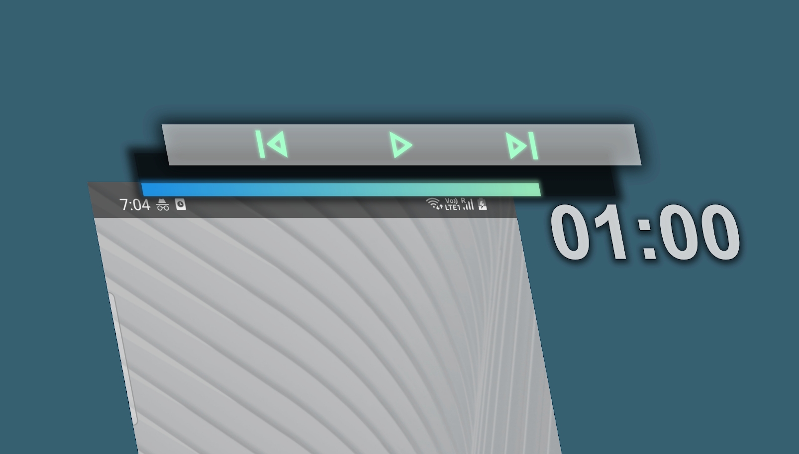 [APK] Media Bar：在安卓状态栏上控制音视频播放