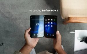 微软发布全新一代折叠屏设备Surface Duo 2