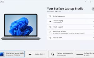 微软更新“Surface”应用：兼容周边配件，支持智能充电