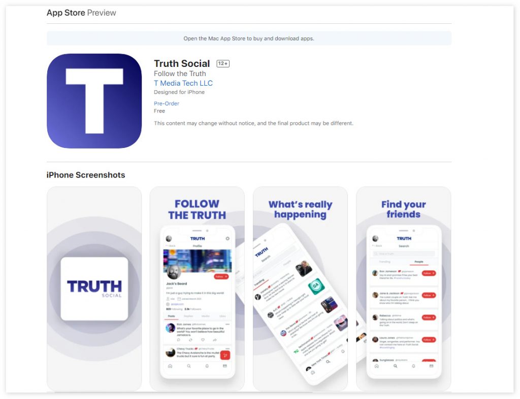 贼心不死？特朗普谋划推出社交应用“TRUTH Social”