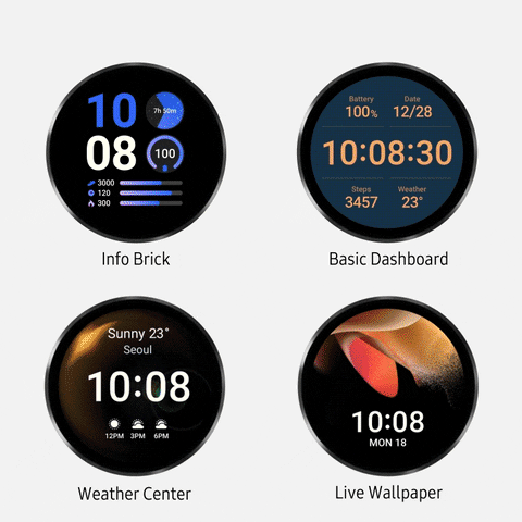 Galaxy Watch 4系列手表迎系统更新：全新表盘及手势等