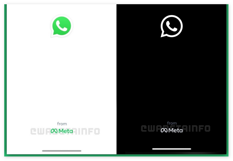 脸书更名Meta后，WhatsApp界面品牌字样亦同步更新