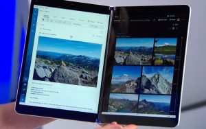 Win10X流产几个月后，微软折叠屏设备Surface Neo亮相电影画面