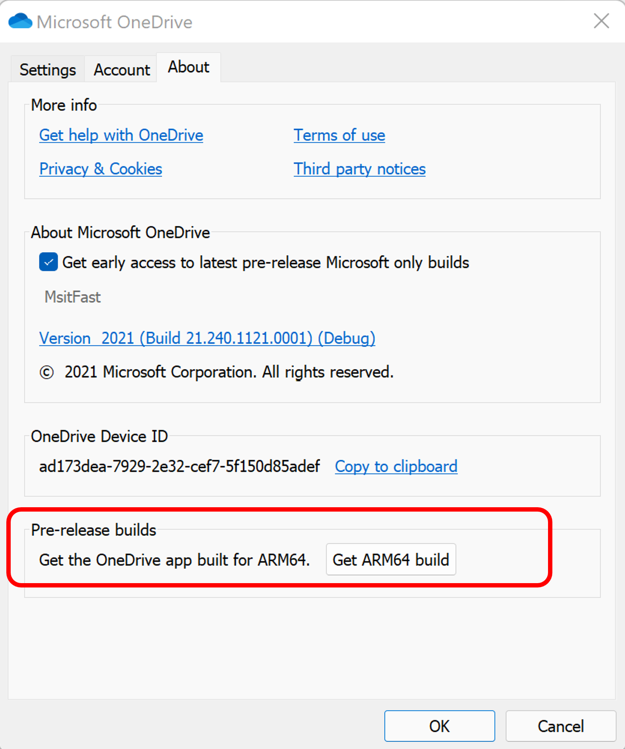 微软下月测试适用于ARM和M1的OneDrive原生客户端
