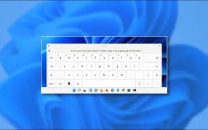 [技巧]为 Windows 11触摸键盘开启输入按键音