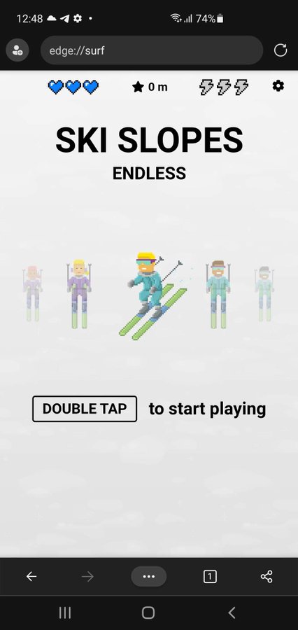 继PC版之后，Edge安卓版迎来Edge Surf小游戏