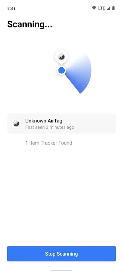 你可能被AirTag跟踪了！苹果发布跟踪检测应用Tracker Detect