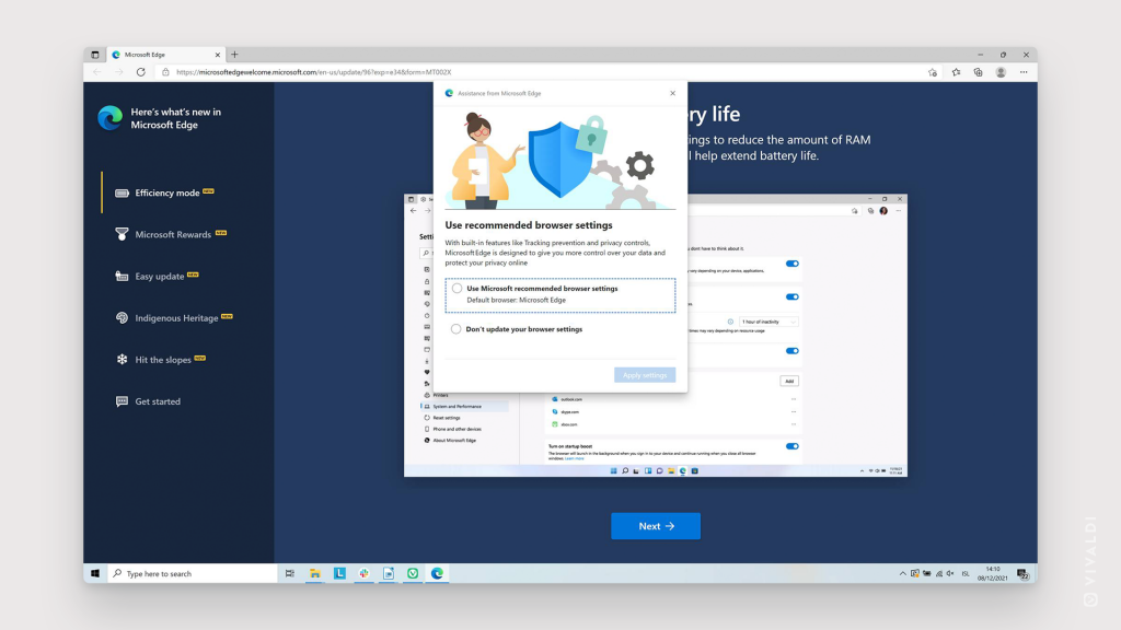 Vivaldi浏览器创始人批微软：滥用垄断地位营销Edge浏览器