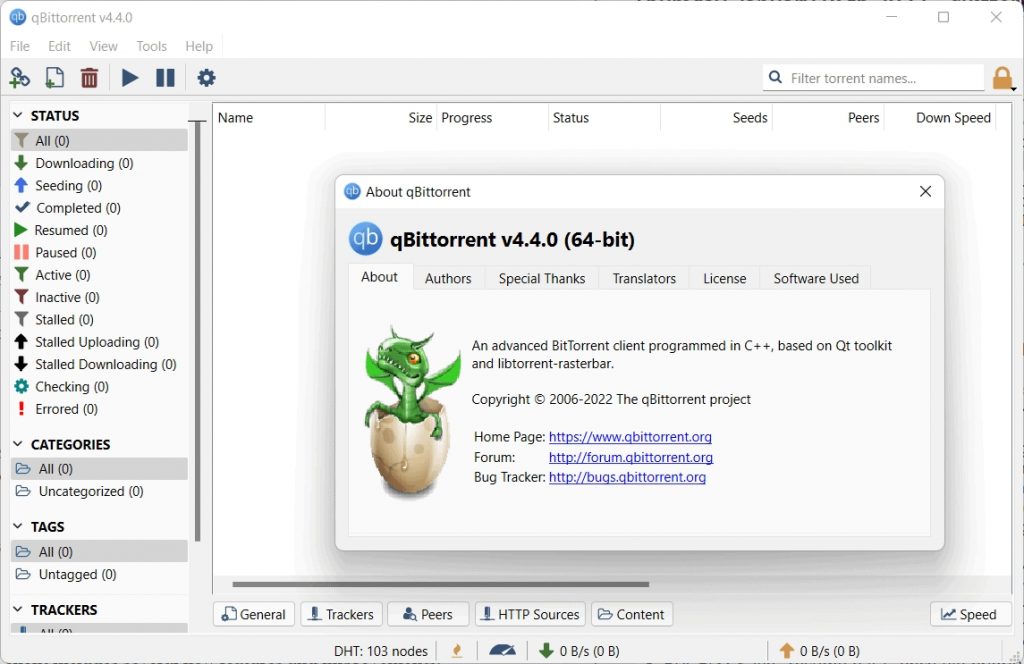 qBittorrent 4.4.0 发布：支持 v2 torrent