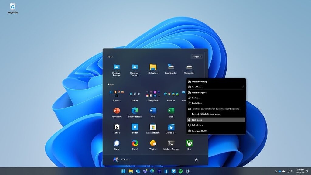 定制工具Start11最新支持向Win11开始菜单添加文件夹