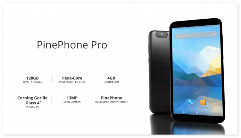 Linux智能手机PinePhone Pro探索版发售：399美元