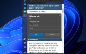 Edge 98迎来“Edge Bar”功能：Win11小部件翻版，味同嚼蜡