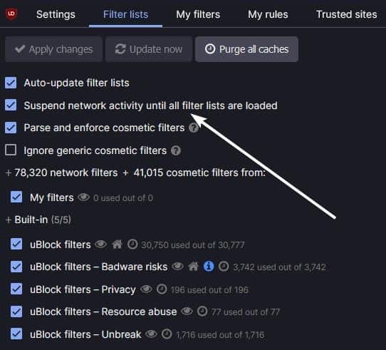 广告拦截扩展uBlock Origin新增暗黑模式，可在浏览器启动前阻止流量￼