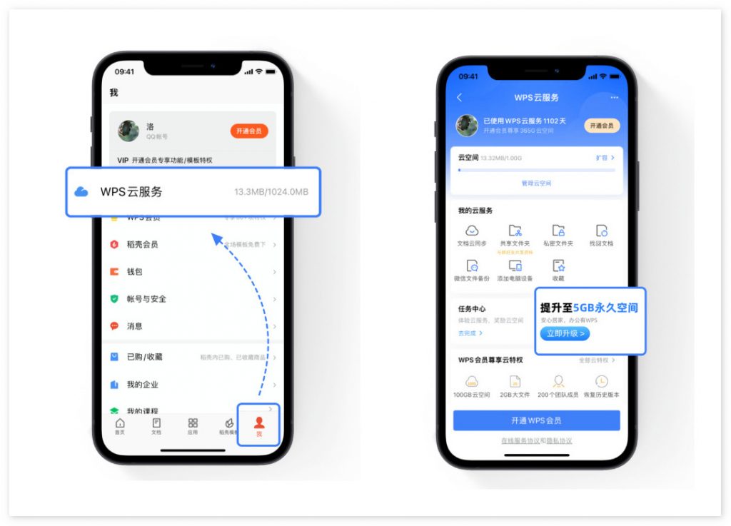 WPS推重磅福利:WPS云空间免费扩容至5GB,容量永久有效