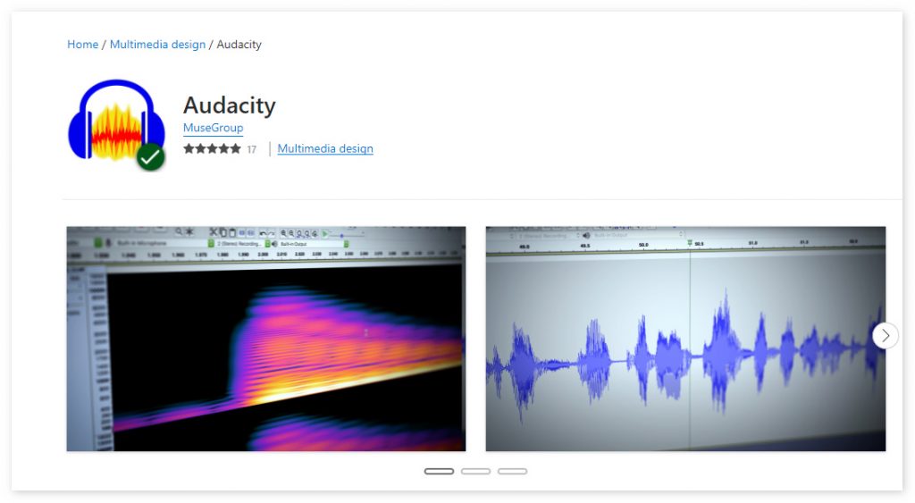老牌开源音频编辑软件Audacity已上架微软商店