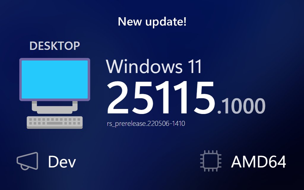 微软发布Windows 11 Build 25115.1000：新增「建议操作」功能
