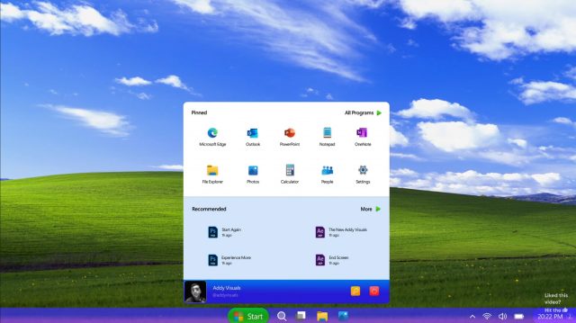 [视频] Windows XP“更新”了：Win11和WinXP结合，原来是这样