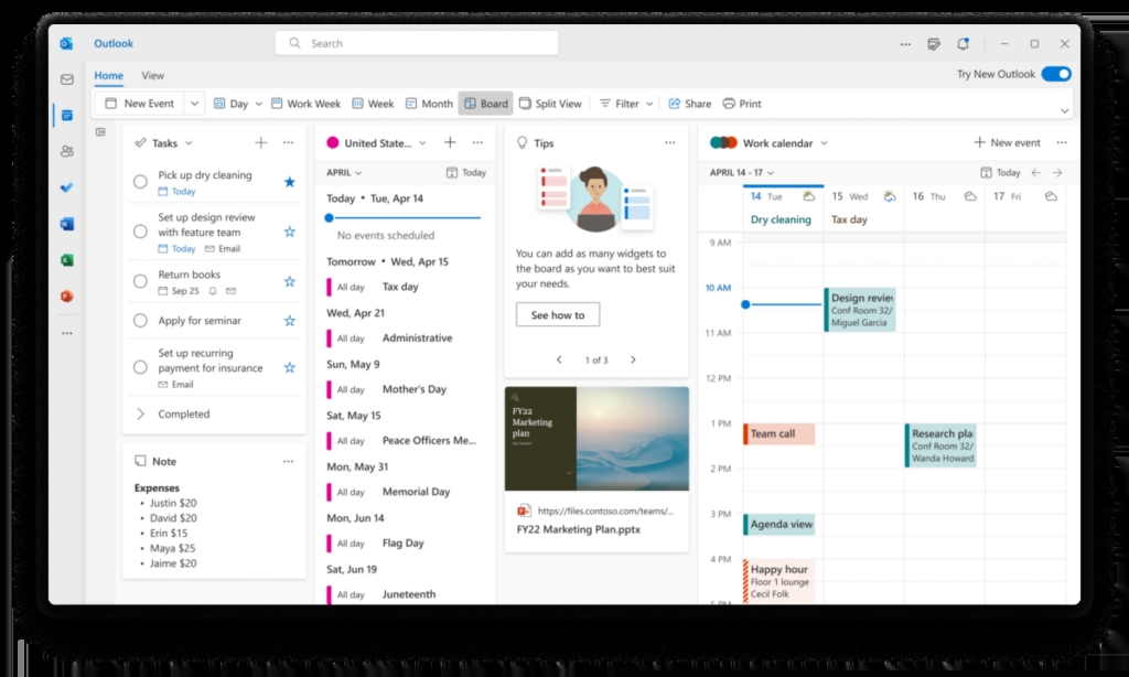 外泄版本之后，微软官方推出Outlook测试版应用