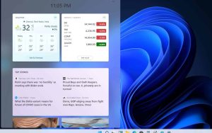 微软：Win11第三方小部件将使用低内存低CPU，不影响系统性能