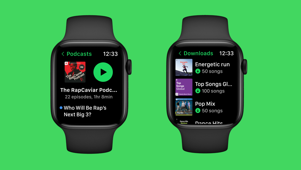 适用于Apple Watch的Spotify应用获全新改版