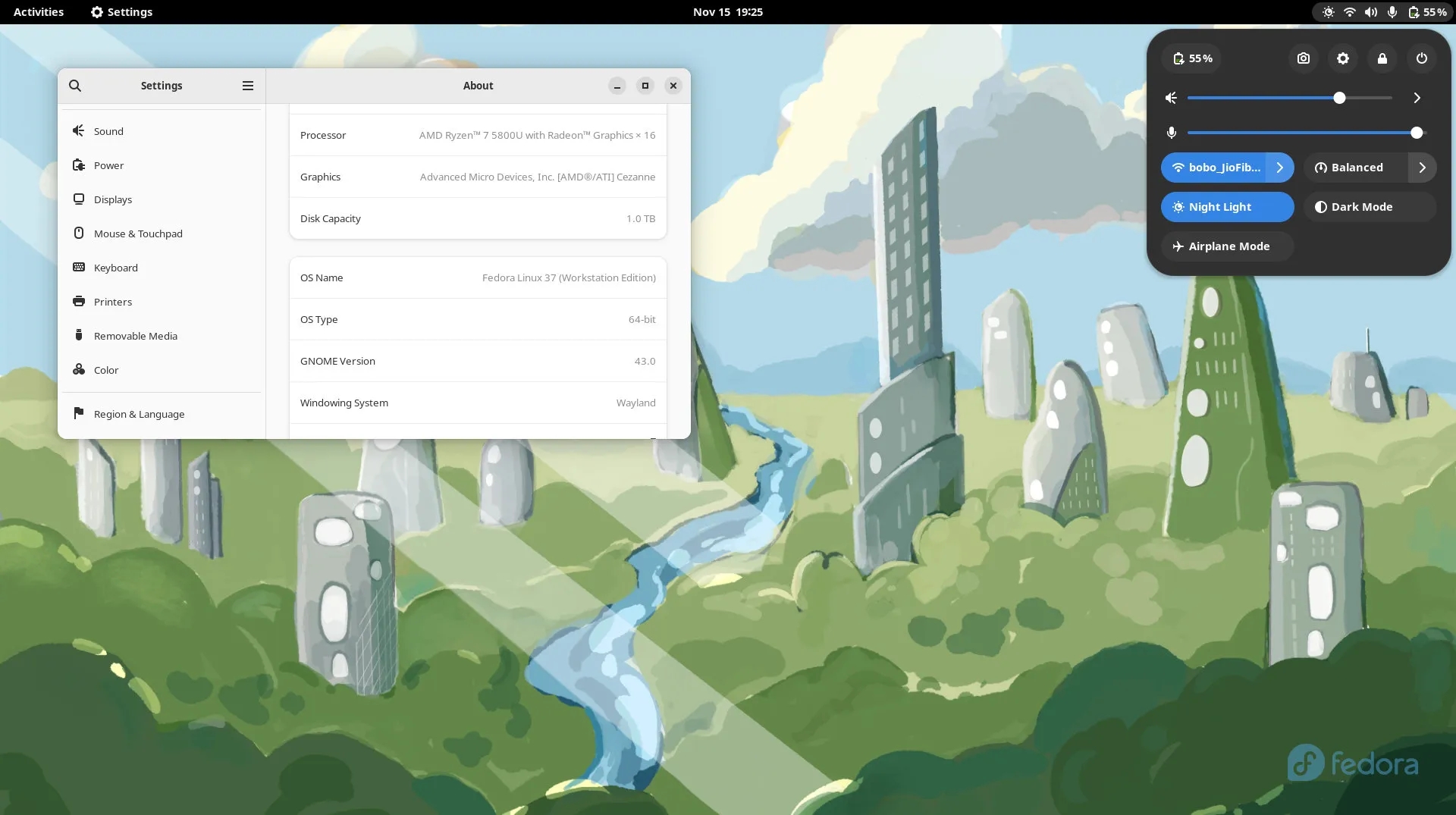 Linux 发行版 Fedora 37发布：内置GNOME 43 桌面，支持Raspberry Pi 4