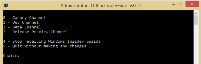 OfflineInsiderEnroll: Enrolling in Win11/Win10 Insider Preview Program Without Logging in Microsoft Account