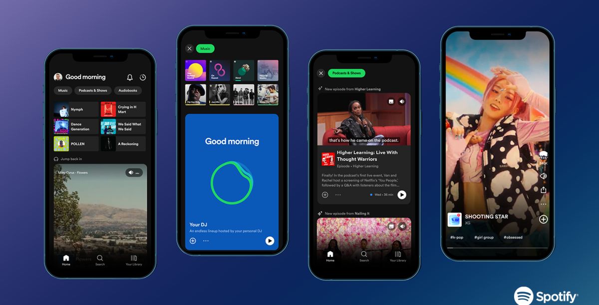 Spotify 在 Stream On 活动中介绍了它的新功能，音乐流媒体平台也展示了它的新设计。