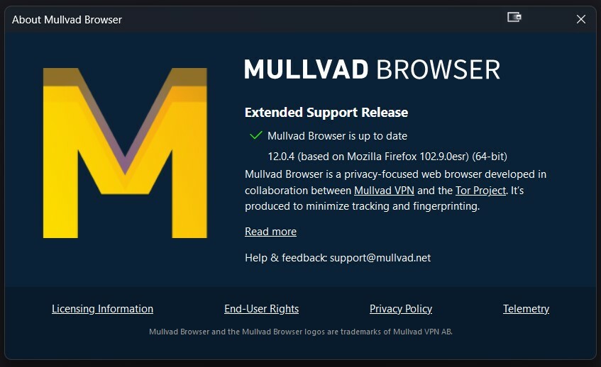 隐私浏览器Mullvad Browser发布：Tor Project参与开发