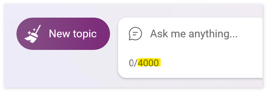 new Bing问题篇幅限制已提升至4000个字符