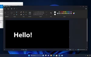 Win11「画图」应用迎来暗黑模式