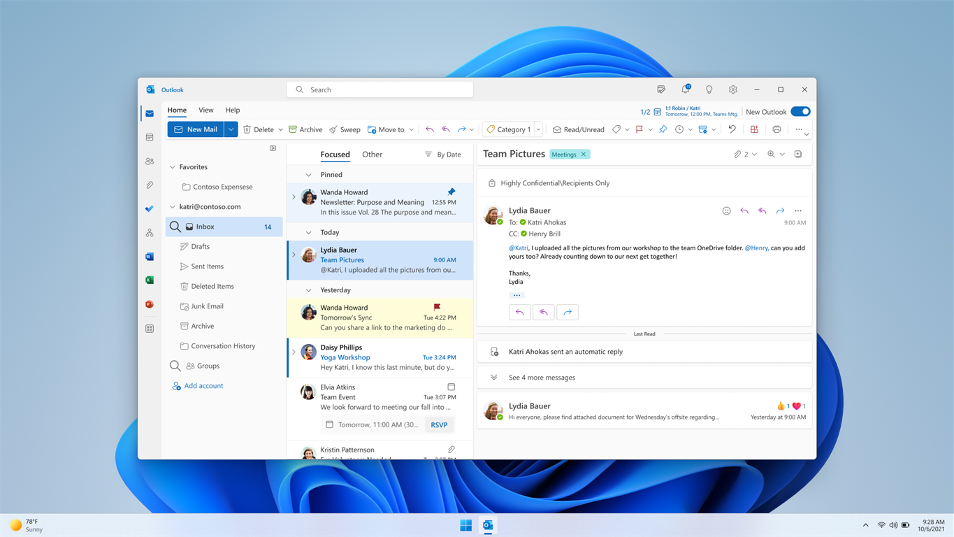 [下载] 新版Outlook for Windows上架微软商店