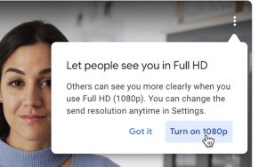 Google Meet 已支持1080p群组视频通话