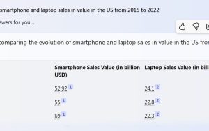 微软new Bing可以创建Excel表格了