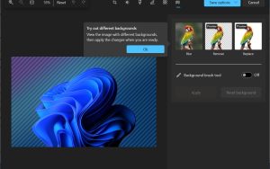 Win11「照片」应用迎来图片背景编辑功能