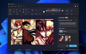 「微软画图」应用全面迎来AI作图功能