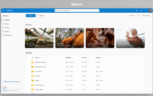 [图] OneDrive 网盘下月迎来全新界面