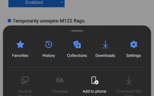 微软正为Edge浏览器安卓版开发扩展功能