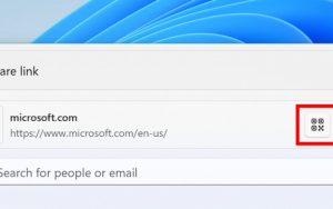 Win11获得了内置的二维码生成器