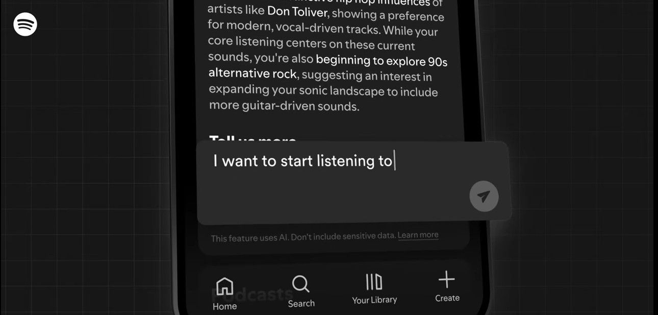 Spotify 将允许按用户音乐口味定义首页